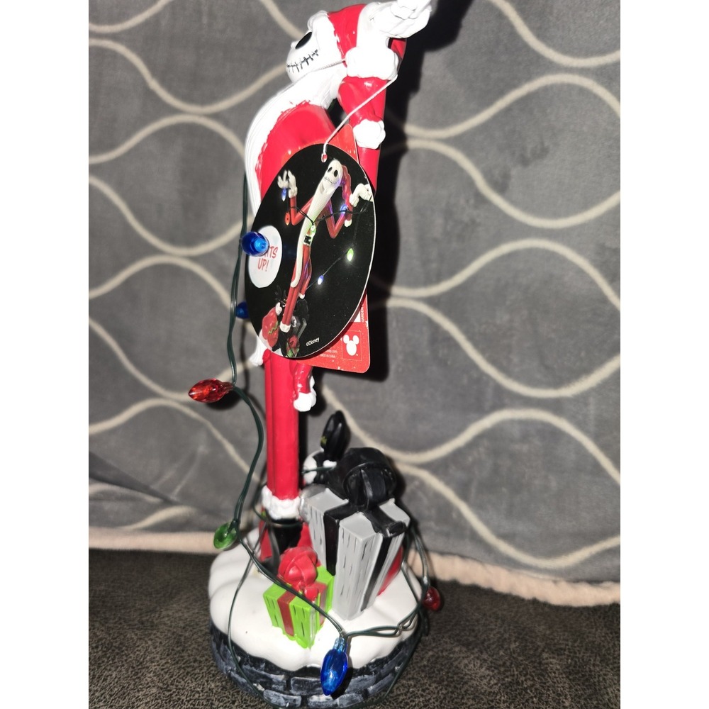 Disney The Nightmare Before Christmas Jack Skellington Light-Up Statue Holiday - Picture 3 of 5